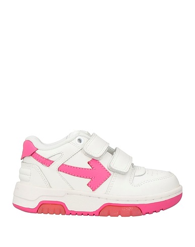 OFF-WHITE™ KIDS Sneakers White Leather, Textile fibres