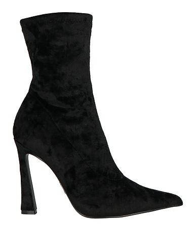 STEVE MADDEN Ankle boot Black Textile fibres