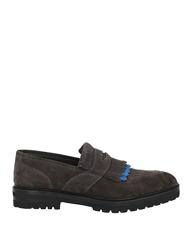 MANOLO BLAHNIK Loafers Charcoal Leather