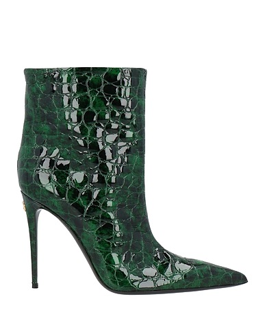 DOLCE&GABBANA Ankle boot Emerald green Leather