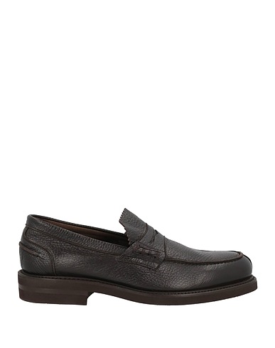 BERWICK  1707 Loafers Dark brown Leather