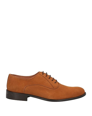 ALESSANDRO GILLES Laced shoes Tan Leather