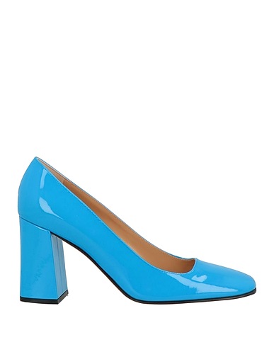 SERGIO ROSSI Pump Azure Leather