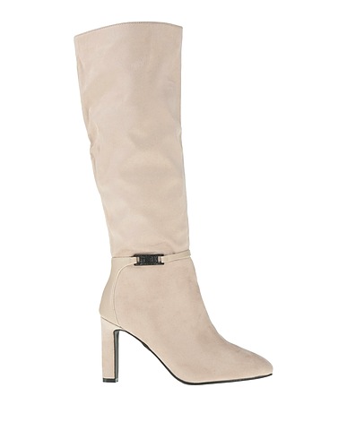 LAURA BIAGIOTTI Boots Beige Textile fibers
