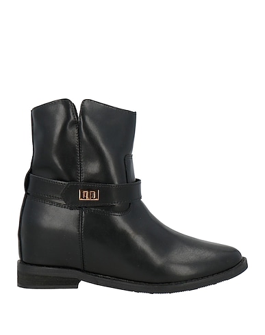 FRANCESCO MILANO Ankle boot Black Leather