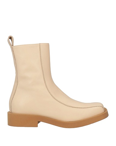 ALYSI Ankle boot Beige Leather