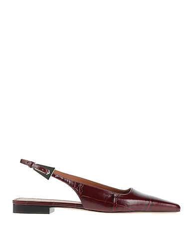 PARIS TEXAS Ballet flats BORDEAUX Leather