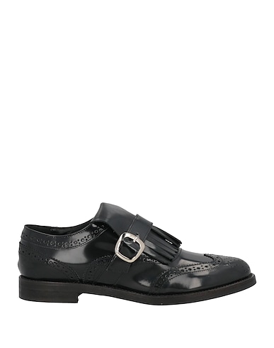 DIVINE FOLLIE Loafers Black Leather