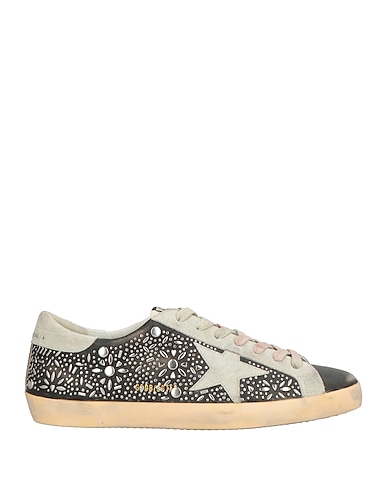 GOLDEN GOOSE Sneakers Black Leather, Nylon