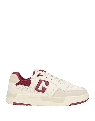 GANT Sneakers Off white Leather, Textile fibres
