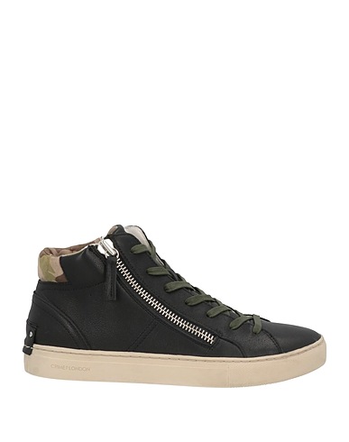 CRIME London Sneakers Black Leather
