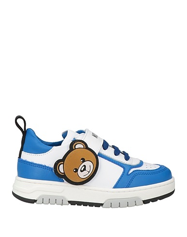 MOSCHINO KID Sneakers Blu Pelle