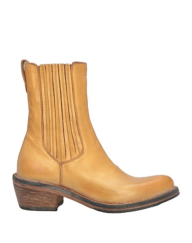 MOMA Ankle boot Gold Leather