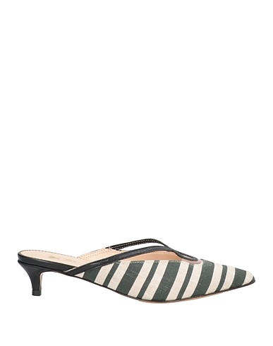 UNCONVENTIONAL ROYAL Mules und Clogs Schwarz Leder