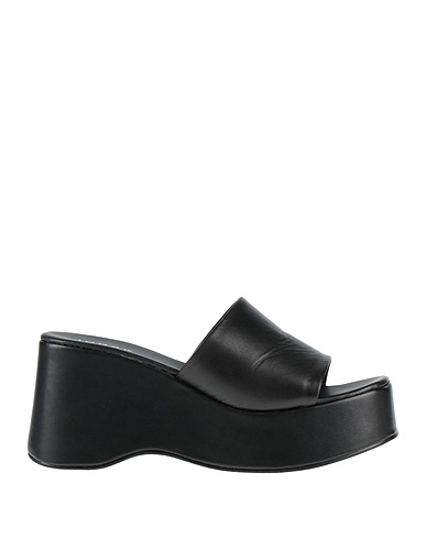JONAK Sandals Black Leather