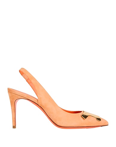 SANTONI Pump Camel Leather