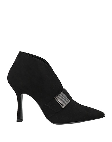 NILA & NILA Ankle boot Black Textile fibres