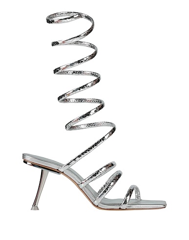 CULT GAIA Sandals Silver Leather