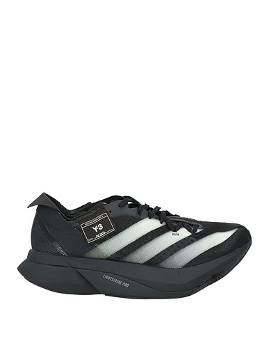 Y-3 Sneakers Black Textile fibers