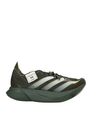 Y-3 Sneakers Military green Textile fibres