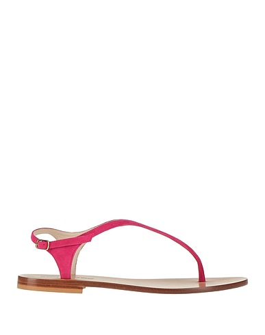 EDDICUOMO Dianetten Fuchsia Leder