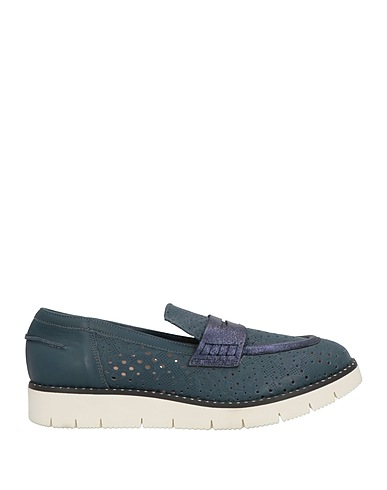 CFT VENICE Loafers Navy Leather