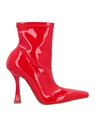 CASADEI Ankle boot Red Leather