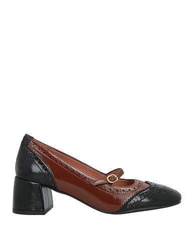 OVYÉ Court Brown Leather