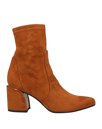 SILVIA ROSSINI Ankle boot Tan Leather
