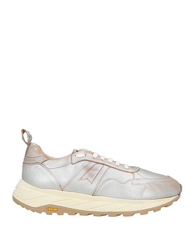 MOMA Sneakers Silver Leather