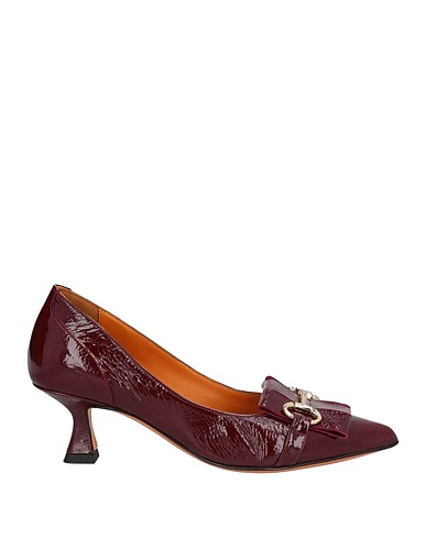 SILVIA ROSSINI Court Burgundy Leather