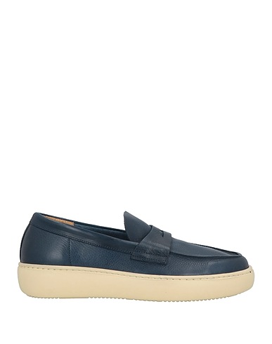 MOMA Loafers Blue Leather