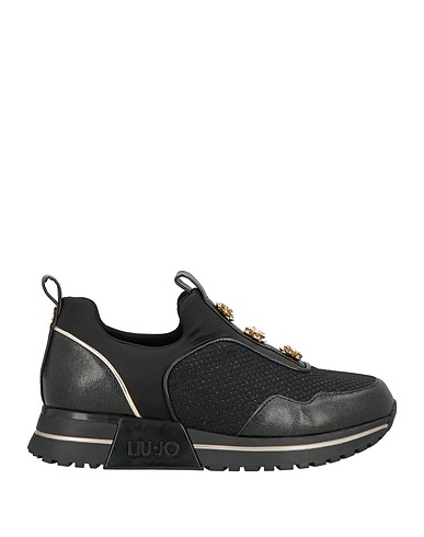 LIU •JO Sneakers Black Textile fibers