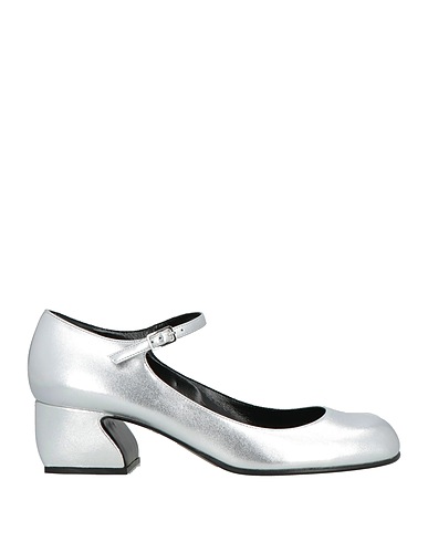 SI ROSSI by SERGIO ROSSI Court Silver Leather