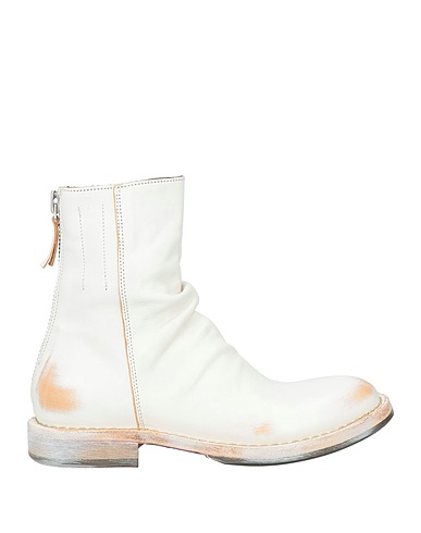 MOMA Ankle boot Ivory Leather