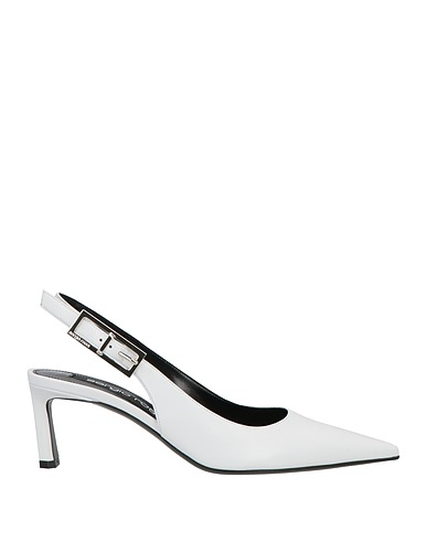 SERGIO ROSSI Pump White Leather