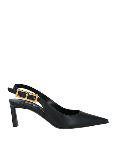 SERGIO ROSSI Pump Black Leather