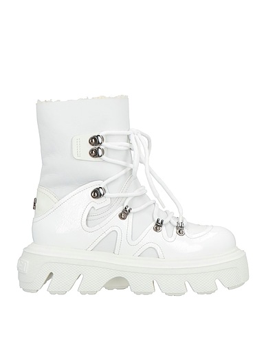 CASADEI Ankle boot White Leather
