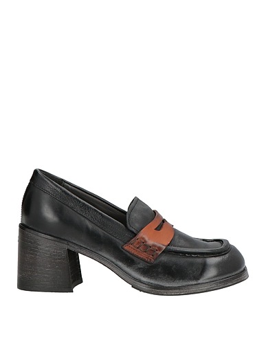 MOMA Mocassino Nero Pelle