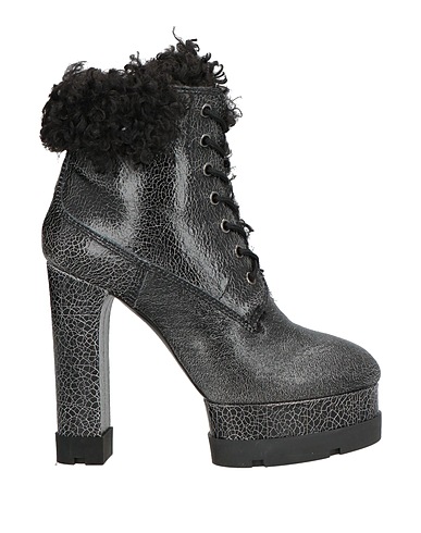 CASADEI Stiefelette Schwarz Leder
