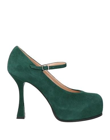 CASADEI Court Green Leather