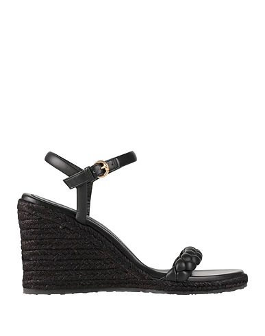 GIANVITO ROSSI Espadrilles Black Leather