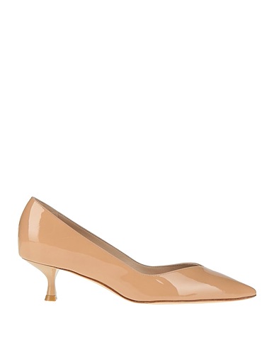 STUART WEITZMAN Pump Beige Leather