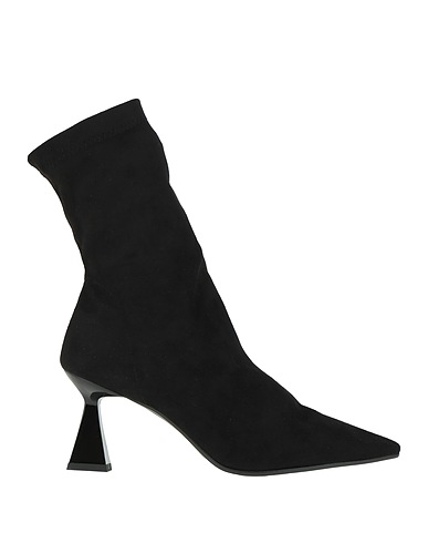 CINZIA SOFT Ankle boot Black Textile fibers