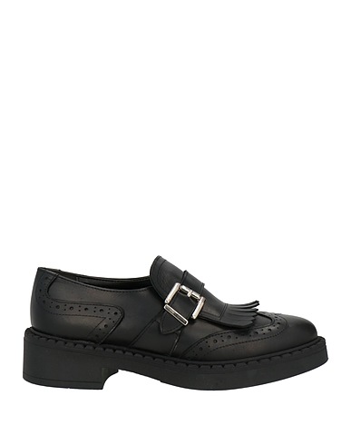 OVYÉ Loafers Black Calfskin