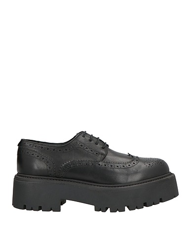 OVYÉ Laced shoes Black Leather