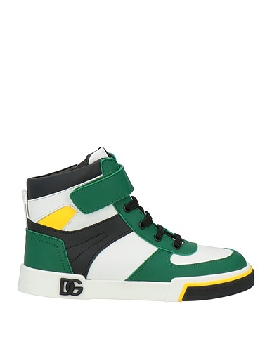 DOLCE&GABBANA Sneakers Green 100% Calfskin