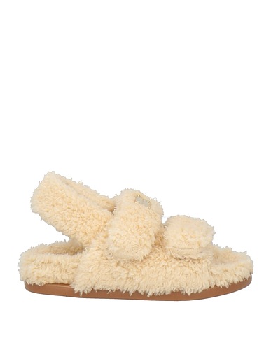 DOLCE&GABBANA Sandals Beige 100% Polyester
