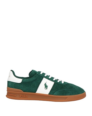 POLO RALPH LAUREN Sneakers Verde smeraldo 100% Pelle