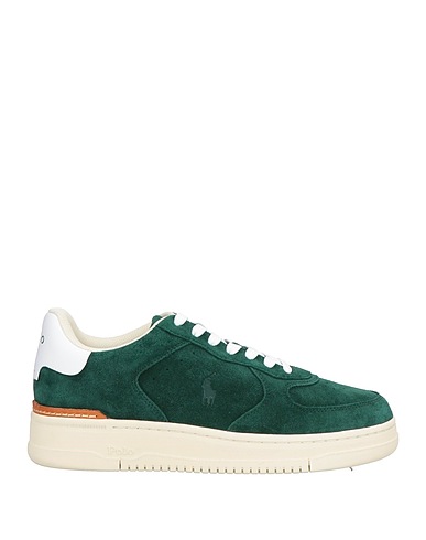 POLO RALPH LAUREN Sneakers Emerald green 100% Leather